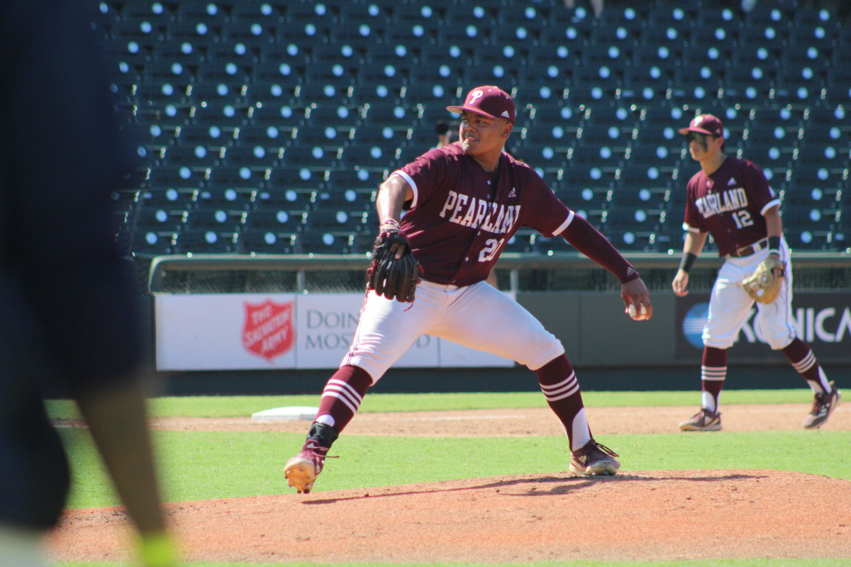 Pearland Flower Mound 6A UIL state championship Texas baseball playoffs 061023 Andrew McCulloch 7